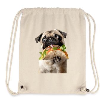 Pug - Stanley/Stella recycelter Gym Bag - Naturweiß - Vorne