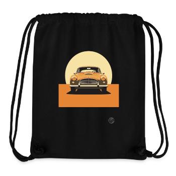 Minimalist Classic Car Design - Stanley/Stella Recycled Gym Bag - black - Front