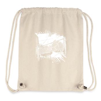 Dessin de volley-ball - Sac à cordon recyclé Stanley/Stella - blanc naturel - Devant