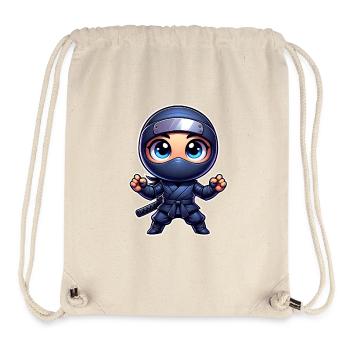 Ninja - Stanley/Stella recycelter Gym Bag - Naturweiß - Vorne