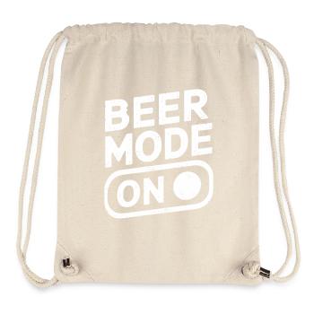 Beer Mode On Bierspruch Trinkspruch - Stanley/Stella recycelter Gym Bag - Naturweiß - Vorne