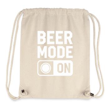 Beer Mode On Bierspruch Trinkspruch - Stanley/Stella recycelter Gym Bag - Naturweiß - Vorne