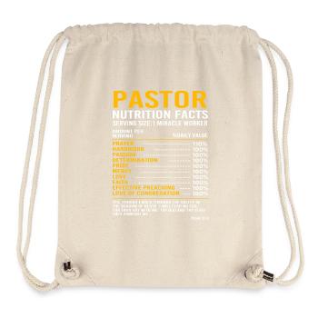 Pfarrer - Stanley/Stella recycelter Gym Bag - Naturweiß - Vorne