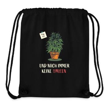 Cannabis - Stanley/Stella recycelter Gym Bag - Schwarz - Vorne