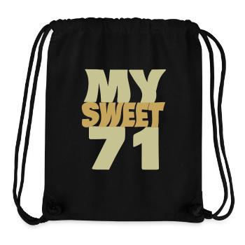 Süß 71 - Stanley/Stella recycelter Gym Bag - Schwarz - Vorne