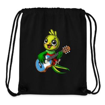 Guatemala-Quetzal-Vogel - Stanley/Stella recycelter Gym Bag - Schwarz - Vorne