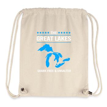 Great Lakes - Stanley/Stella recycelter Gym Bag - Naturweiß - Vorne