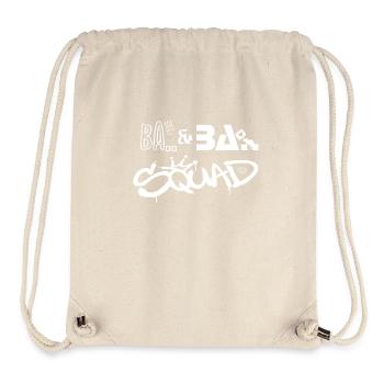 Ba Ba Squad Graffiti Design Art mural - Sac à cordon recyclé Stanley/Stella - blanc naturel - Devant