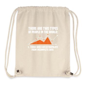 Those Who Can Extrapolate From Incomplete Data - Stanley/Stella Recycled Gym Bag - natural - Front