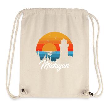 Great Lakes - Stanley/Stella recycelter Gym Bag - Naturweiß - Vorne