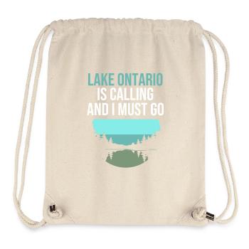Great Lakes - Stanley/Stella recycelter Gym Bag - Naturweiß - Vorne