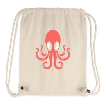 Squid - Stanley/Stella Recycled Gym Bag - natural - Front