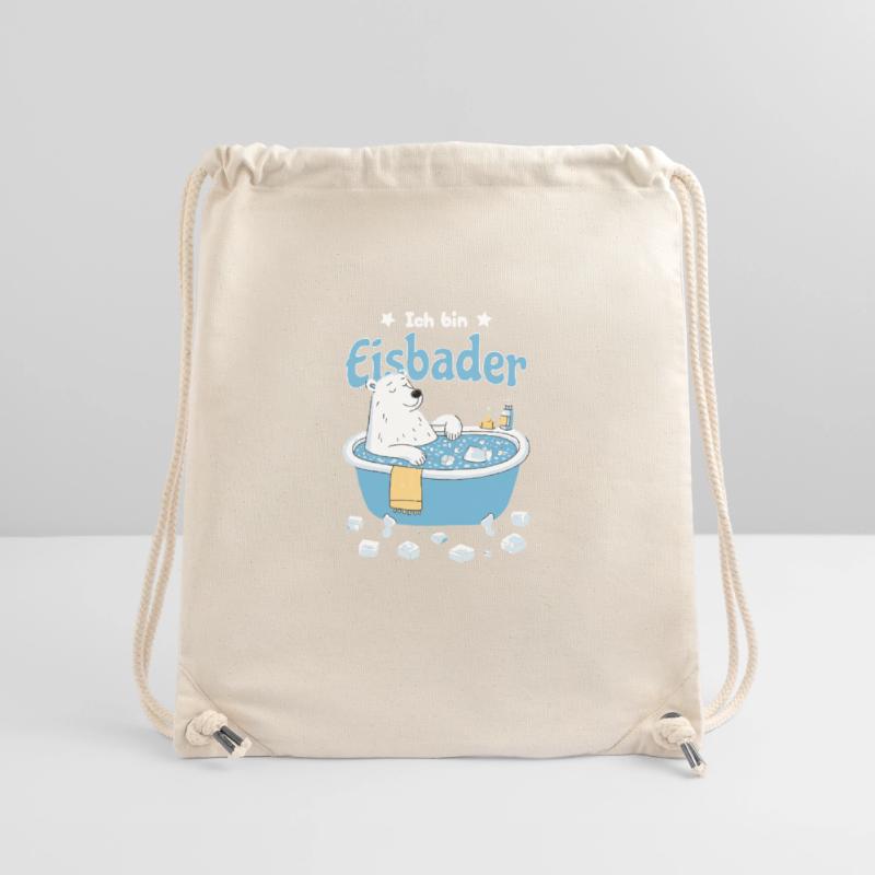 Der Eisbader – Kältetherapie Eisbär bei Eisbad Stanley/Stella recycelter Gym Bag