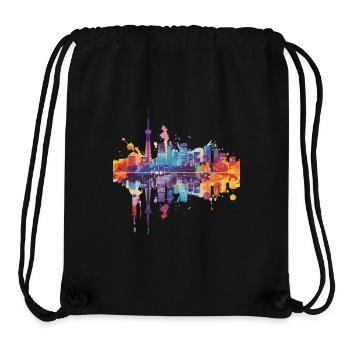 Kazo - Stanley/Stella Recycled Gym Bag - black - Front