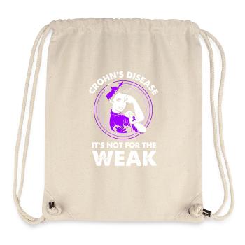 Crohn's disease - Stanley/Stella Recycled Gym Bag - natural - Front