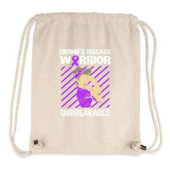 Crohn's disease - Stanley/Stella Recycled Gym Bag - natural - Front