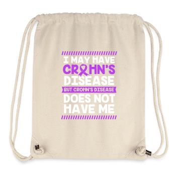 Crohn's disease - Stanley/Stella Recycled Gym Bag - natural - Front