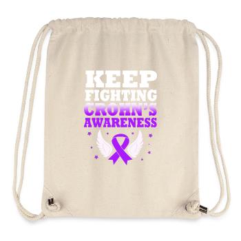 Crohn's disease - Stanley/Stella Recycled Gym Bag - natural - Front