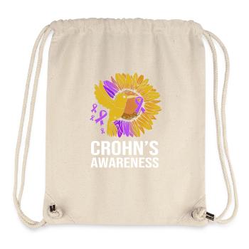 Crohn's disease - Stanley/Stella Recycled Gym Bag - natural - Front