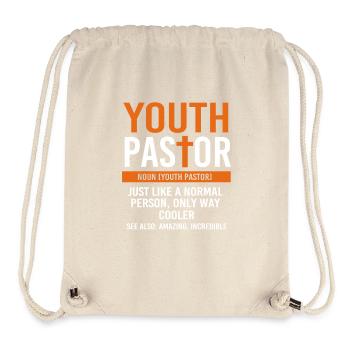 Youth pastor - Stanley/Stella Recycled Gym Bag - natural - Front
