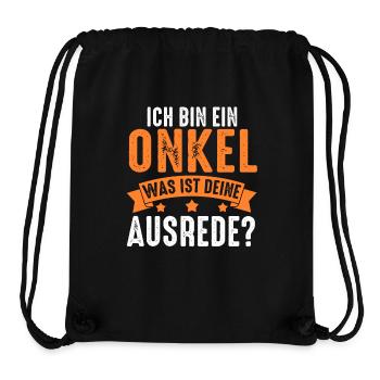 Uncle - Stanley/Stella Recycled Gym Bag - black - Front