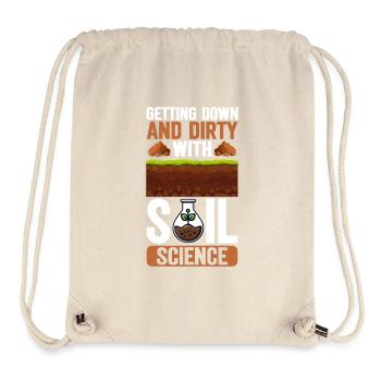 Bodenwissenschaftler Soil Science - Stanley/Stella Recycled Gym Bag - natural - Front