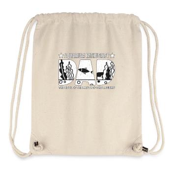 Aquarium Enthusiast Dad The Idol The Fishkeeper - Stanley/Stella recycelter Gym Bag - Naturweiß - Vorne