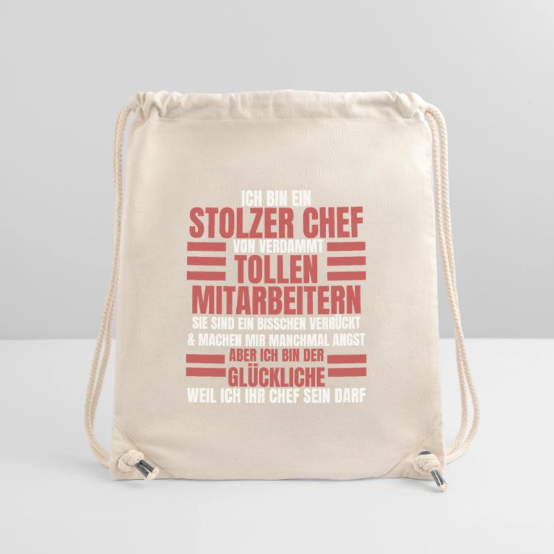 Ich Bin Ein Stolzer Chef Geburtstag Geschenk Stanley/Stella recycelter Gym Bag