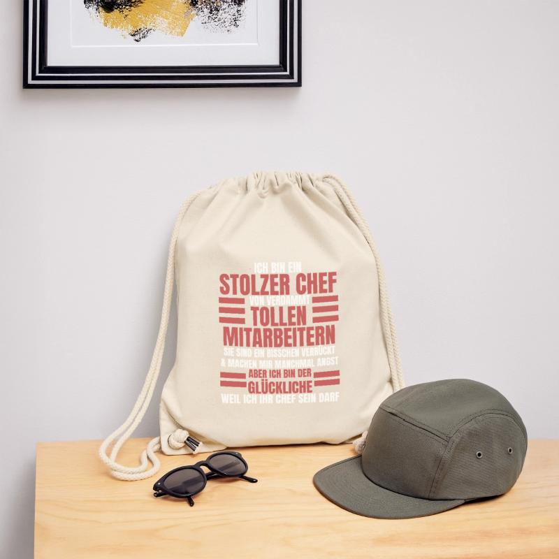 Ich Bin Ein Stolzer Chef Geburtstag Geschenk Stanley/Stella recycelter Gym Bag