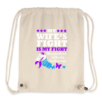 Rheumatism Arthritis - Stanley/Stella Recycled Gym Bag - natural - Front