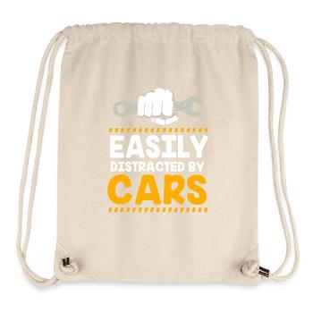 Autofahrer - Stanley/Stella recycelter Gym Bag - Naturweiß - Vorne