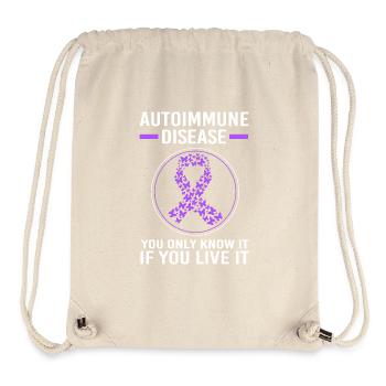 Autoimmune disease - Stanley/Stella Recycled Gym Bag - natural - Front