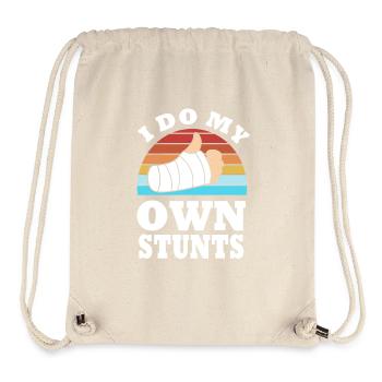 Broken Arm Bone Fracture - Stanley/Stella Recycled Gym Bag - natural - Front