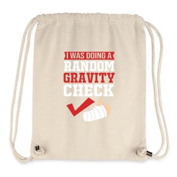 Broken Arm Bone Fracture - Stanley/Stella Recycled Gym Bag - natural - Front