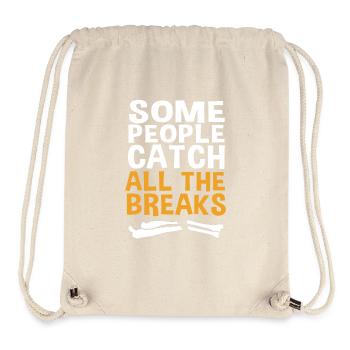 Broken Arm Bone Fracture - Stanley/Stella Recycled Gym Bag - natural - Front