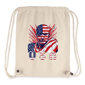 MANN USA KONTUR - Stanley/Stella recycelter Gym Bag - Naturweiß - Vorne