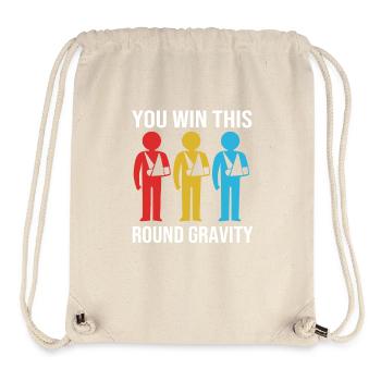 Broken Arm Bone Fracture - Stanley/Stella Recycled Gym Bag - natural - Front