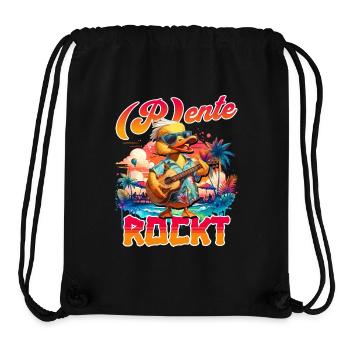 Rentner Rente Sprüche Geschenk Lustig - Stanley/Stella recycelter Gym Bag - Schwarz - Vorne