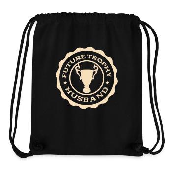 Husband Groom Marriage Engagement Gift Idea - Stanley/Stella Recycled Gym Bag - black - Front