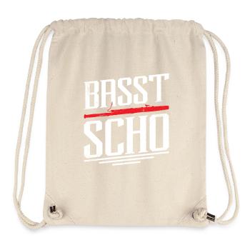 Fagott Basst Scho für Musikliebhaber - Stanley/Stella recycelter Gym Bag - Naturweiß - Vorne
