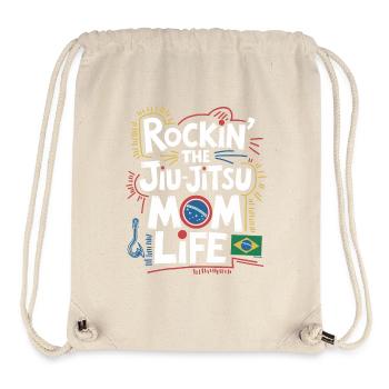 Stylischer Look für Jiu-Jitsu-Mamas - Stanley/Stella recycelter Gym Bag - Naturweiß - Vorne