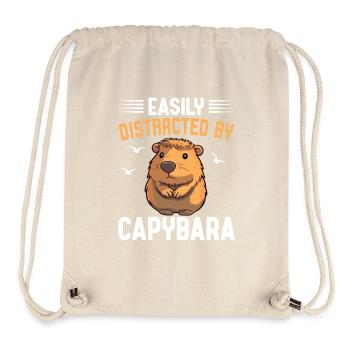 Capybara - Stanley/Stella recycelter Gym Bag - Naturweiß - Vorne