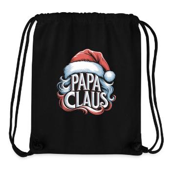 Dear St. Nicholas, dad father for dad at Niko - Stanley/Stella Recycled Gym Bag - black - Front