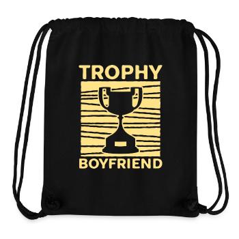 Freund Paare Liebe Beziehung Partner Geschenkidee - Stanley/Stella recycelter Gym Bag - Schwarz - Vorne