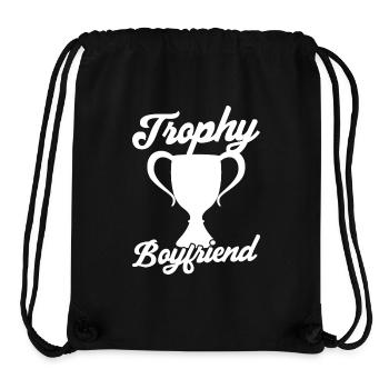 Boyfriend Couples Love Relationship Partner Gift Idea - Stanley/Stella Recycled Gym Bag - black - Front