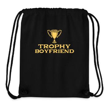 Freund Paare Liebe Beziehung Partner Geschenkidee - Stanley/Stella recycelter Gym Bag - Schwarz - Vorne