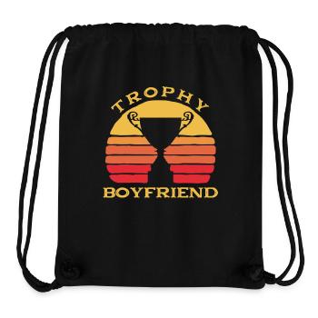 Boyfriend Couples Love Relationship Partner Gift Idea - Stanley/Stella Recycled Gym Bag - black - Front