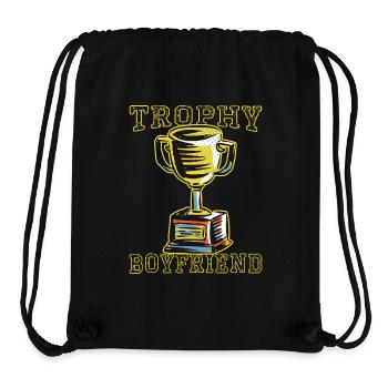 Boyfriend Couples Love Relationship Partner Gift Idea - Stanley/Stella Recycled Gym Bag - black - Front