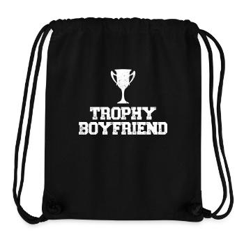 Freund Paare Liebe Beziehung Partner Geschenkidee - Stanley/Stella recycelter Gym Bag - Schwarz - Vorne