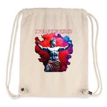 I CAME TO VICTORY - Stanley/Stella Recycled Gym Bag - natural - Front